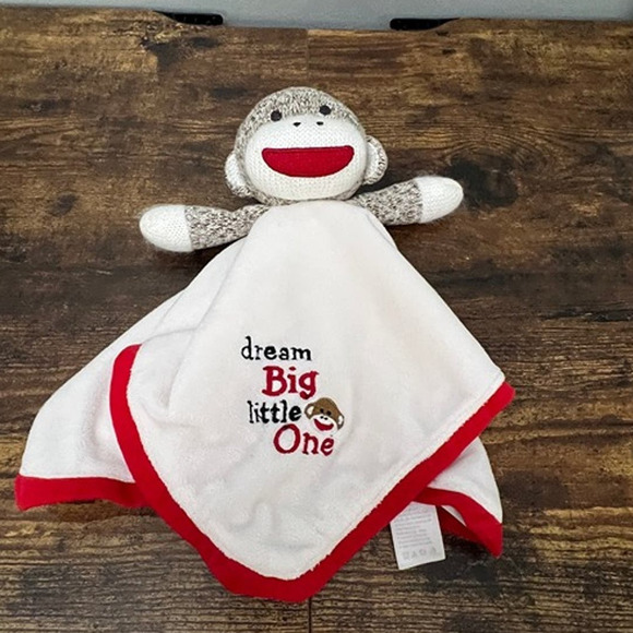 Baby‎ Starters Sock Monkey Dream Big Little One Lovey - Picture 1 of 5